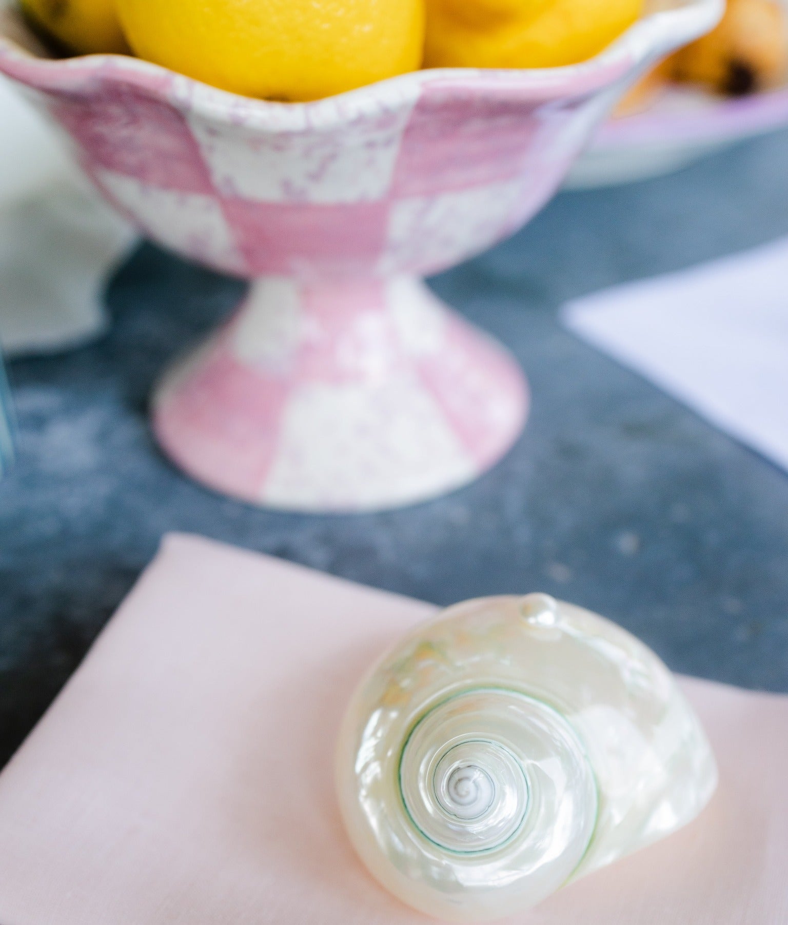 Seashell Decorative Object, Pearl