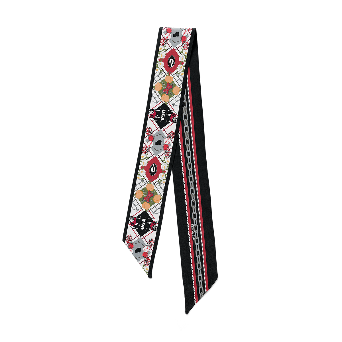 Georgia All-Star Skinny Scarf