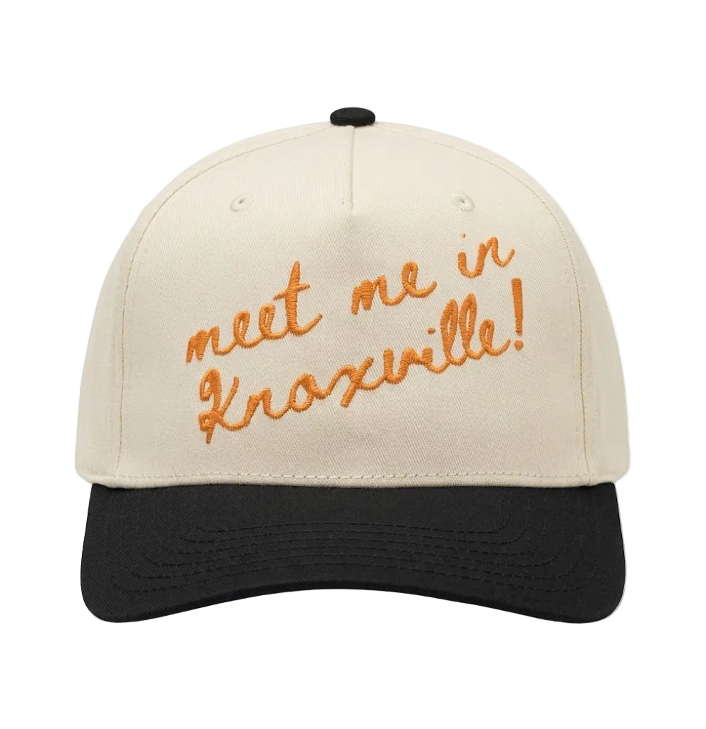 Meet Me in Knoxville! Tennessee Canvas Hat