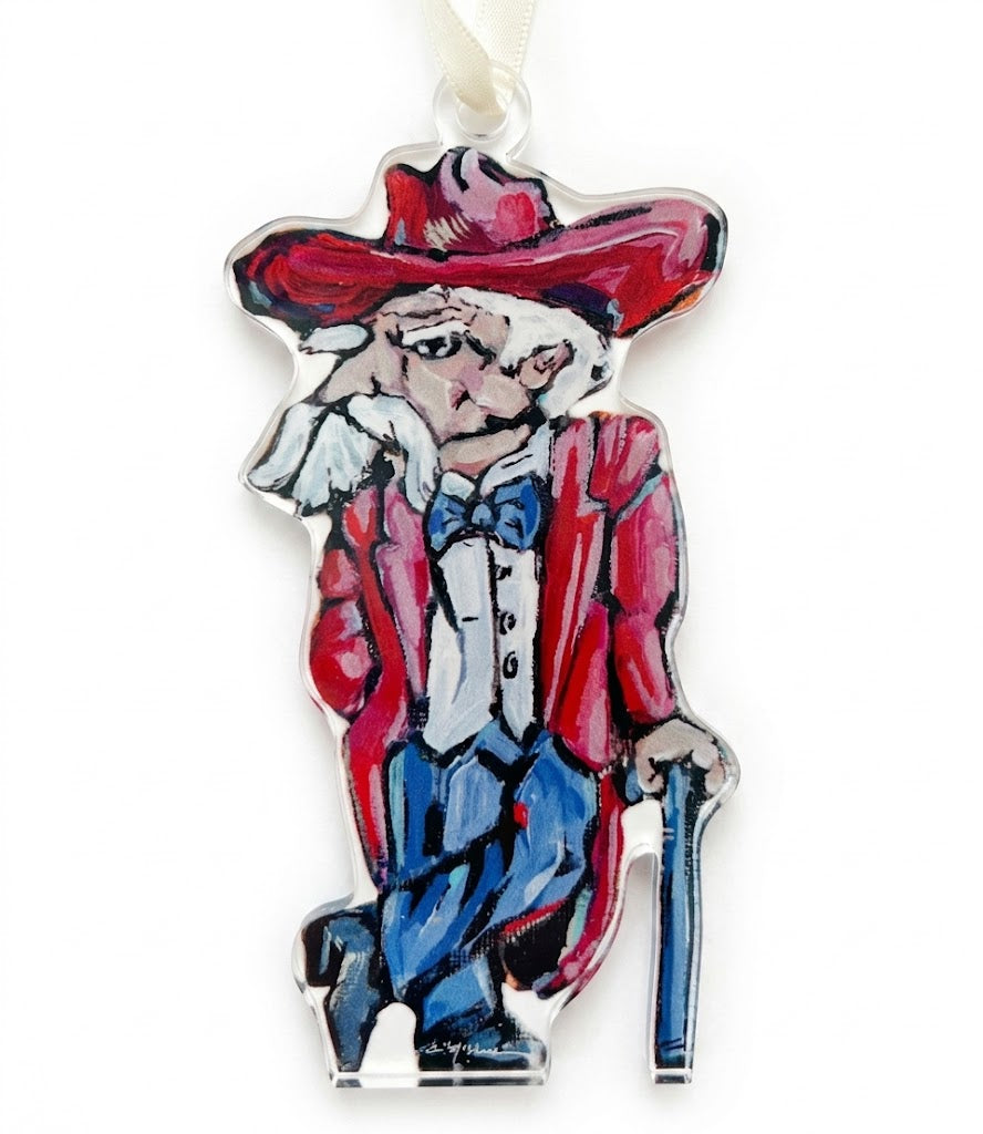 Ole Reb Acrylic Ornament