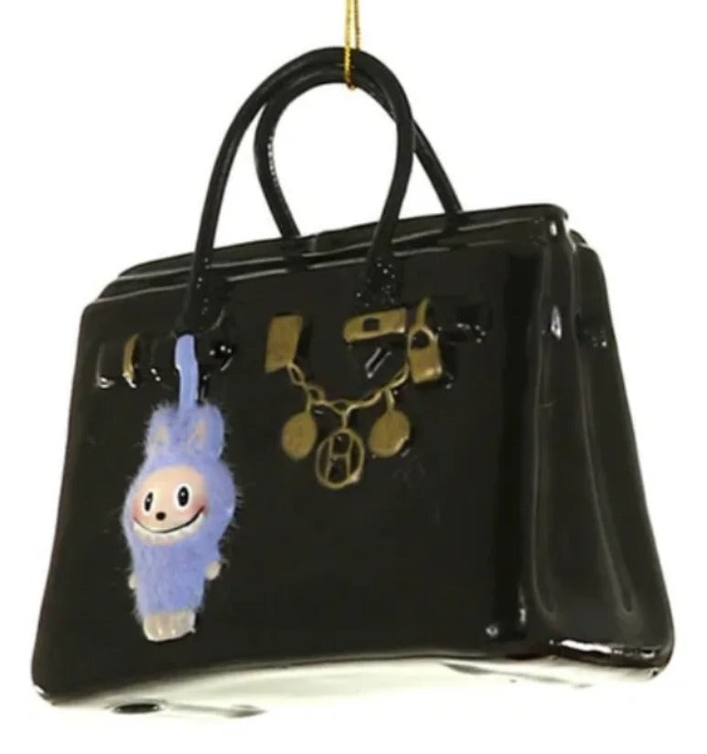 Luxe Bag with Monster Ornament