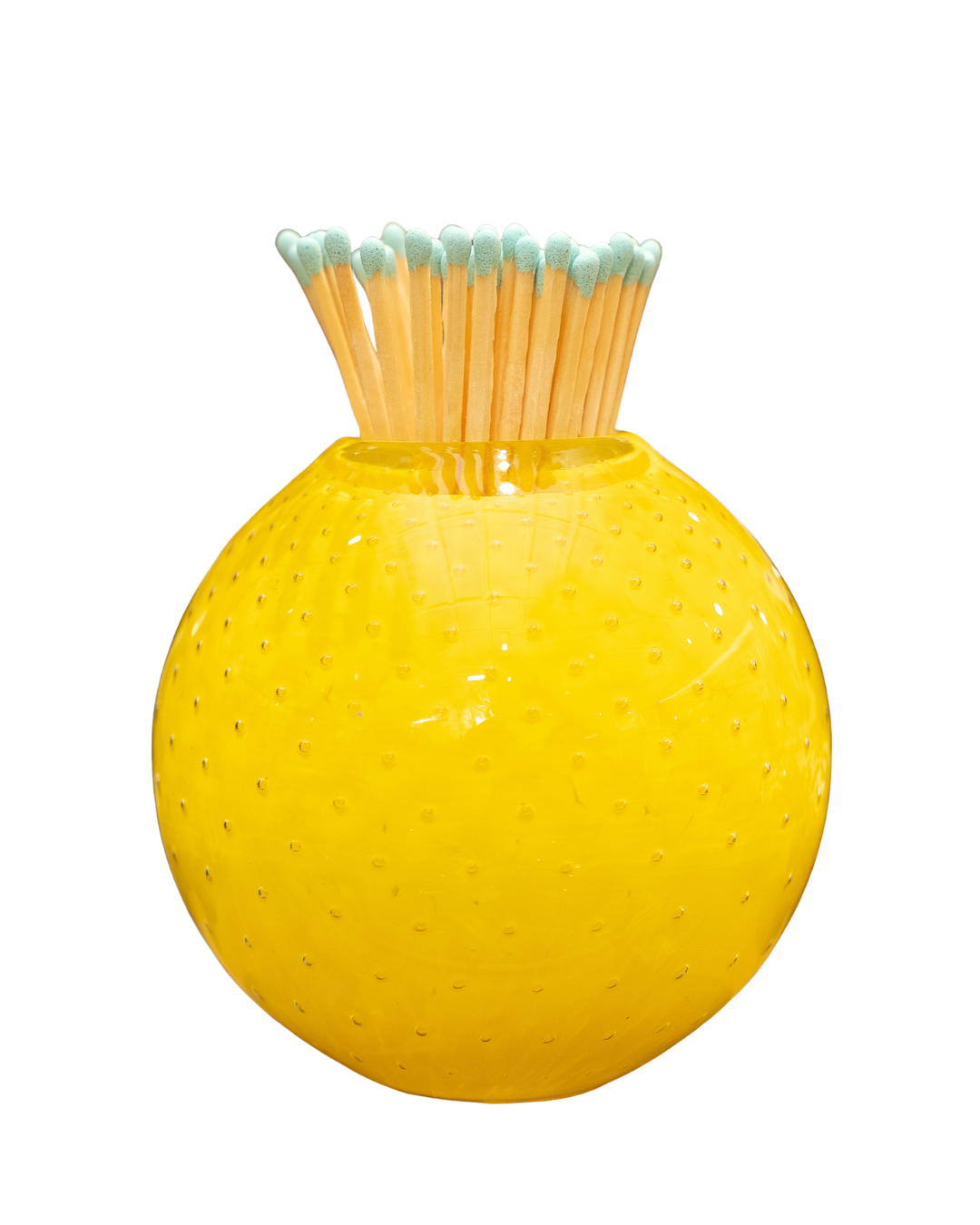 LEMON MATCH STRIKER WITH MATCHES