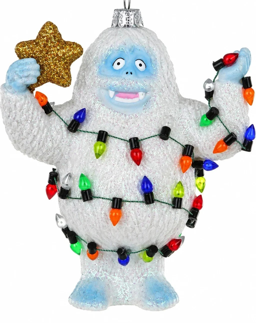 BUMBLE WITH CHRISTMAS LIGHT ORNAMENT