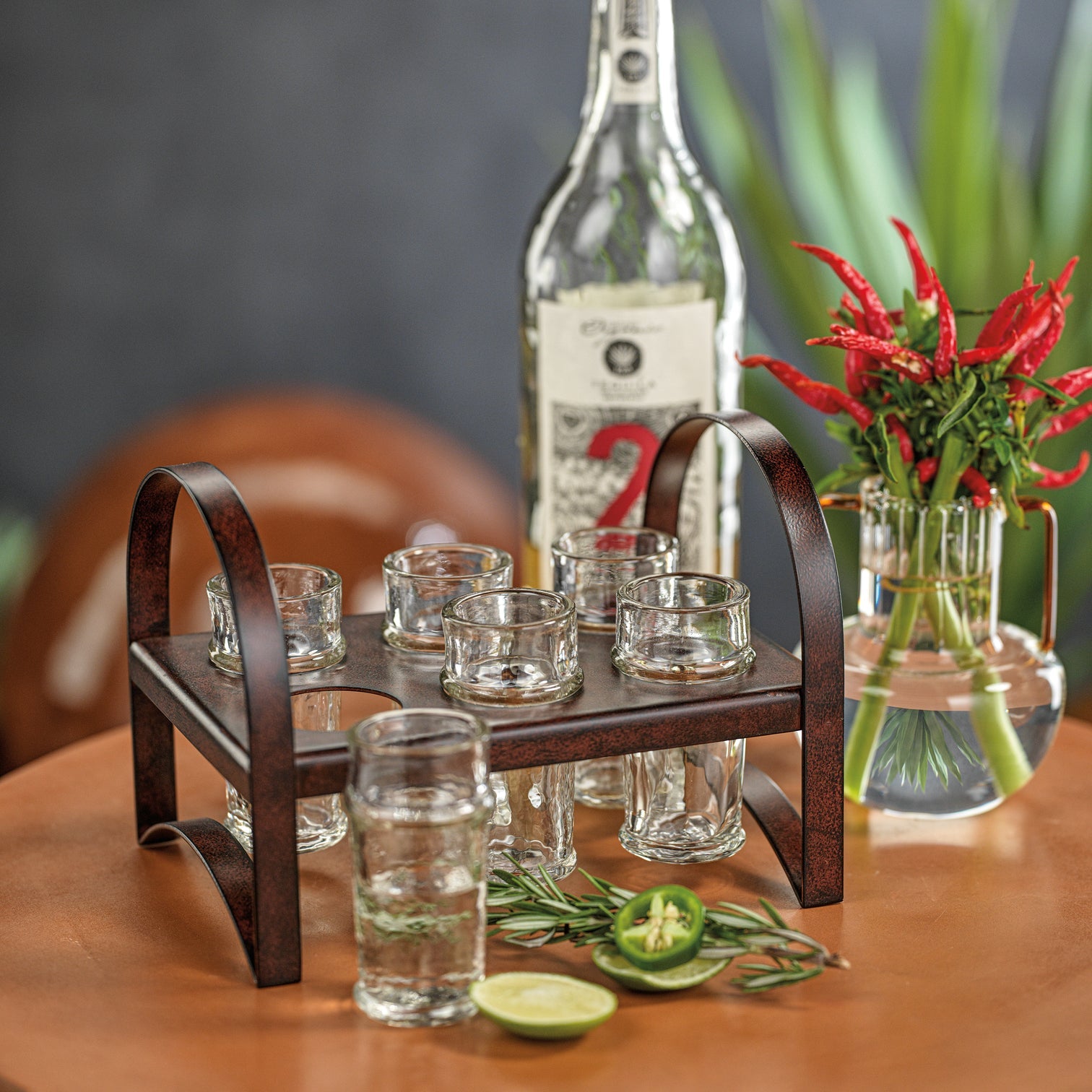 Agave Azul Six Shot Tequila Set