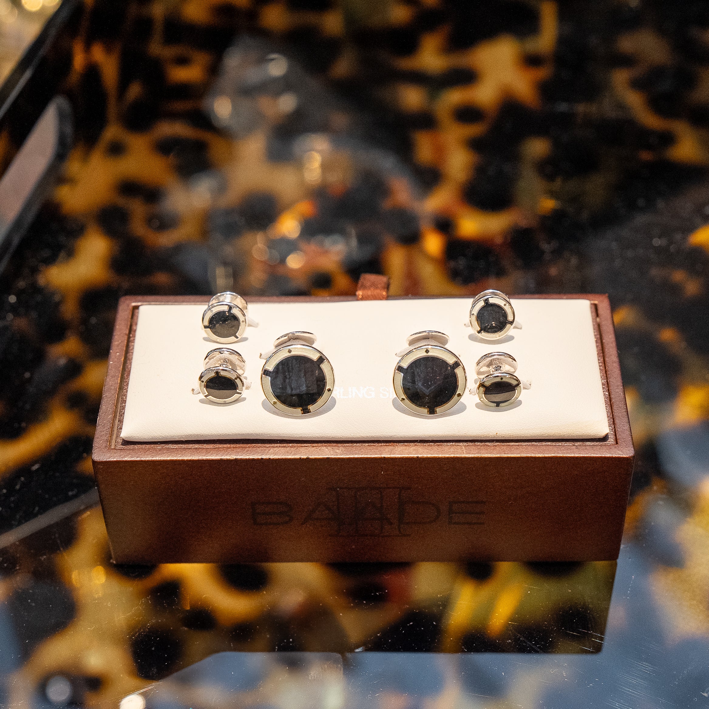 B&W Sterling Stud Set