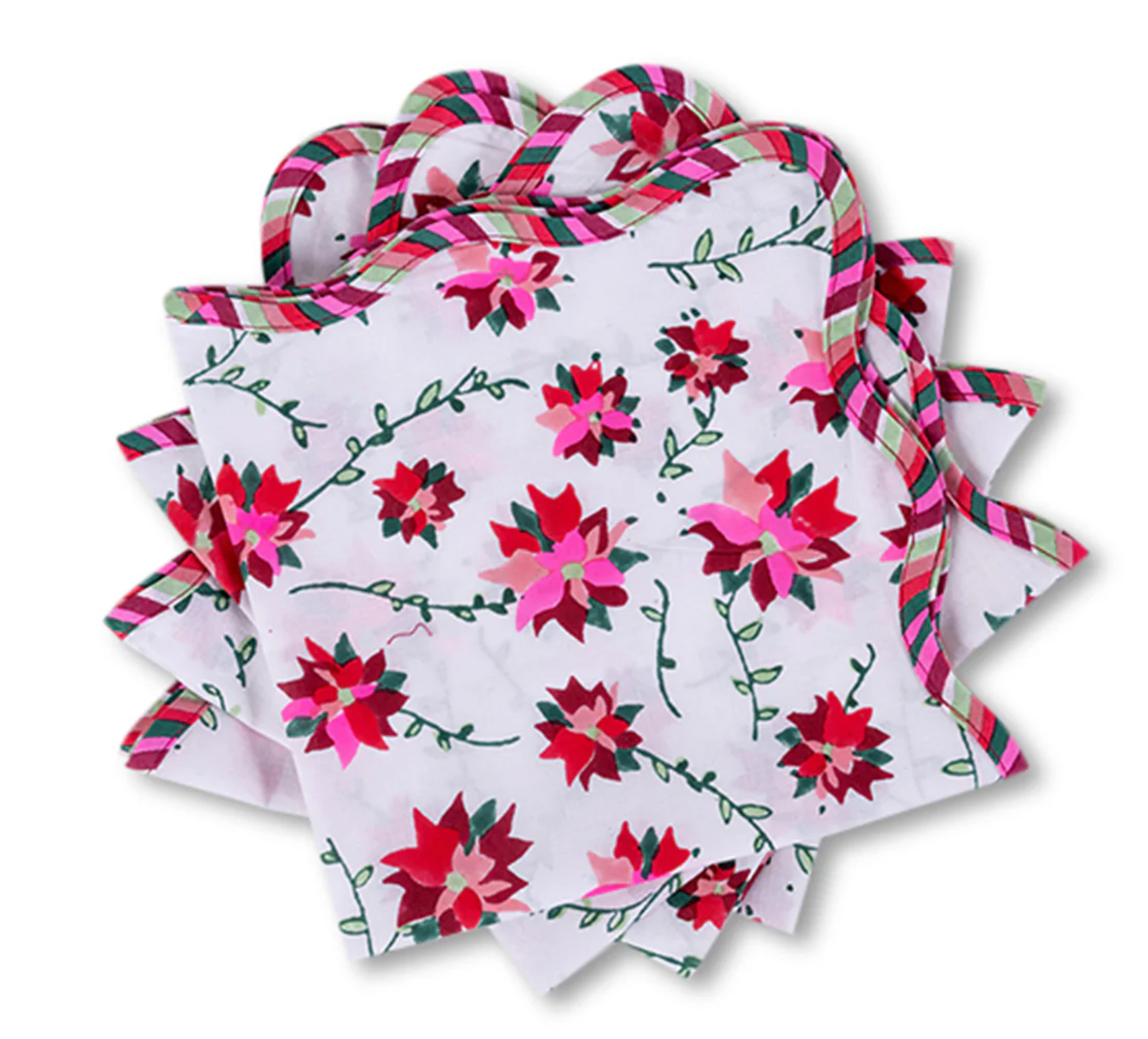 Poinsettia Napkins