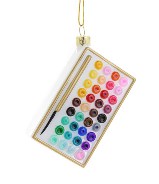 Watercolor Set Ornament