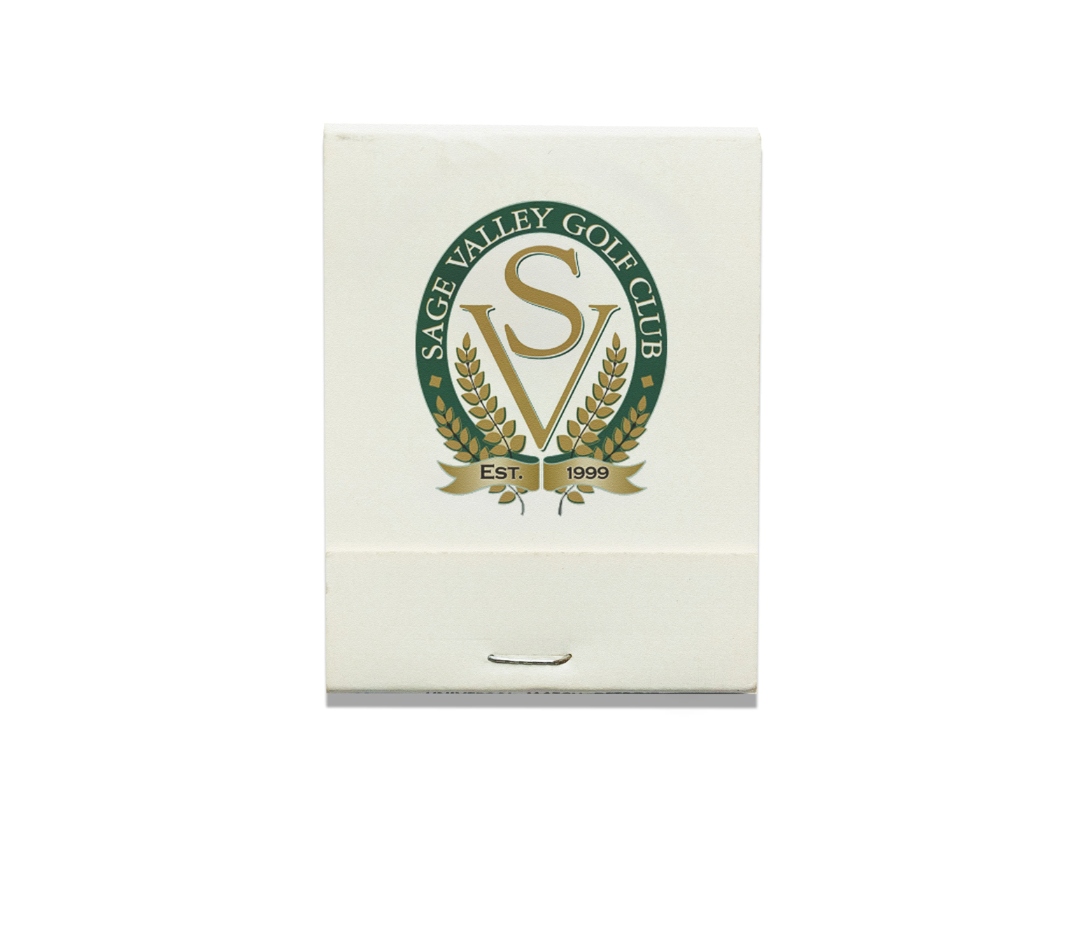 Sage Valley Golf Club Matchbook Print - Print Only