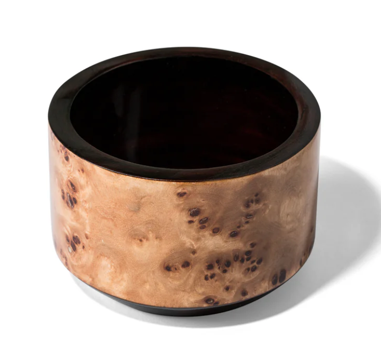 Burl Veneer Bottle Coaster