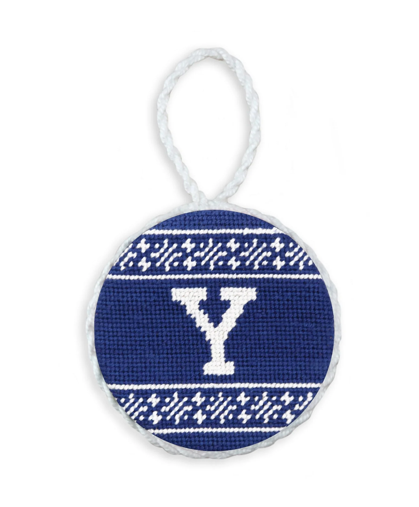 Yale Fairisle Ornament