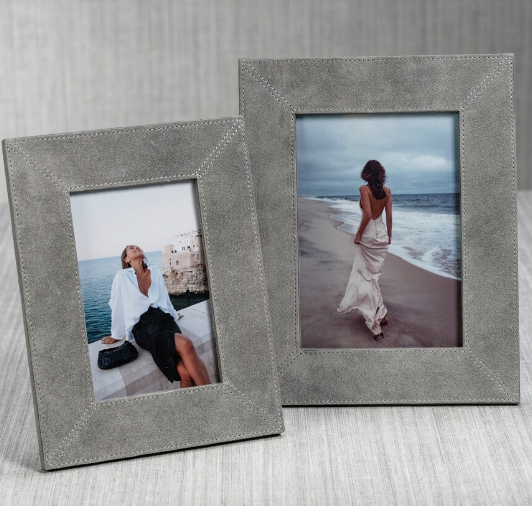 Suede Lux Photo Frame