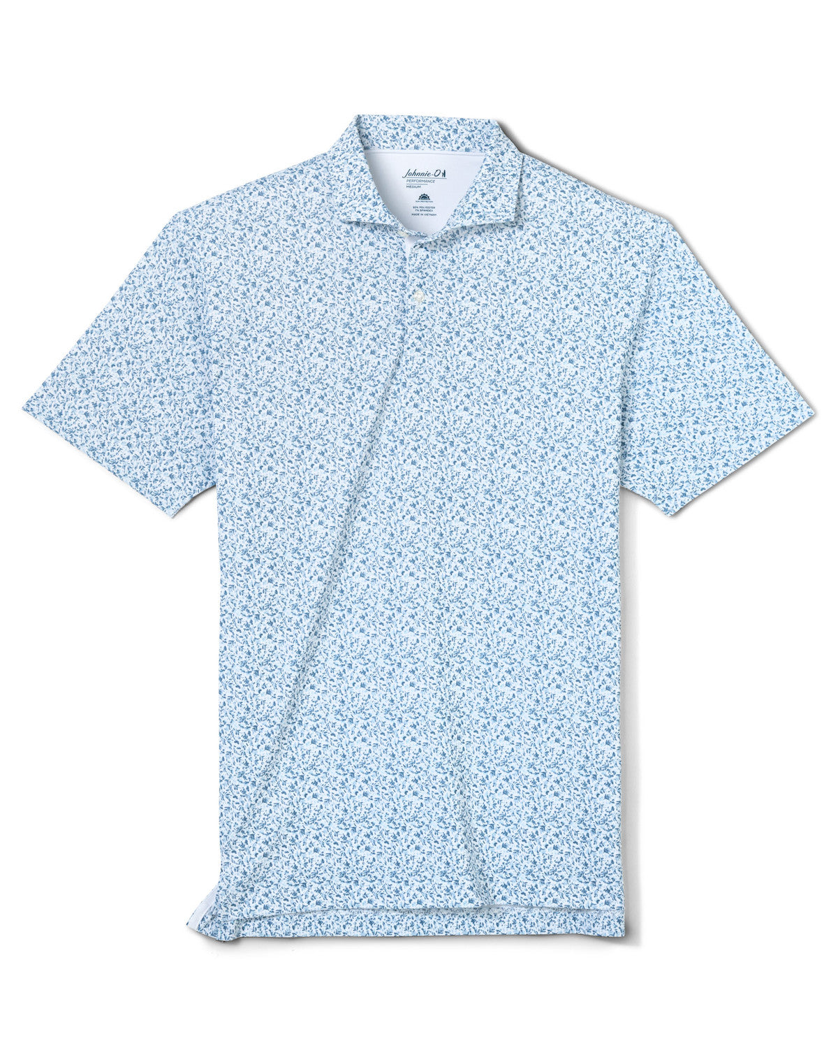 Bloom Neat Performance Mesh Polo
