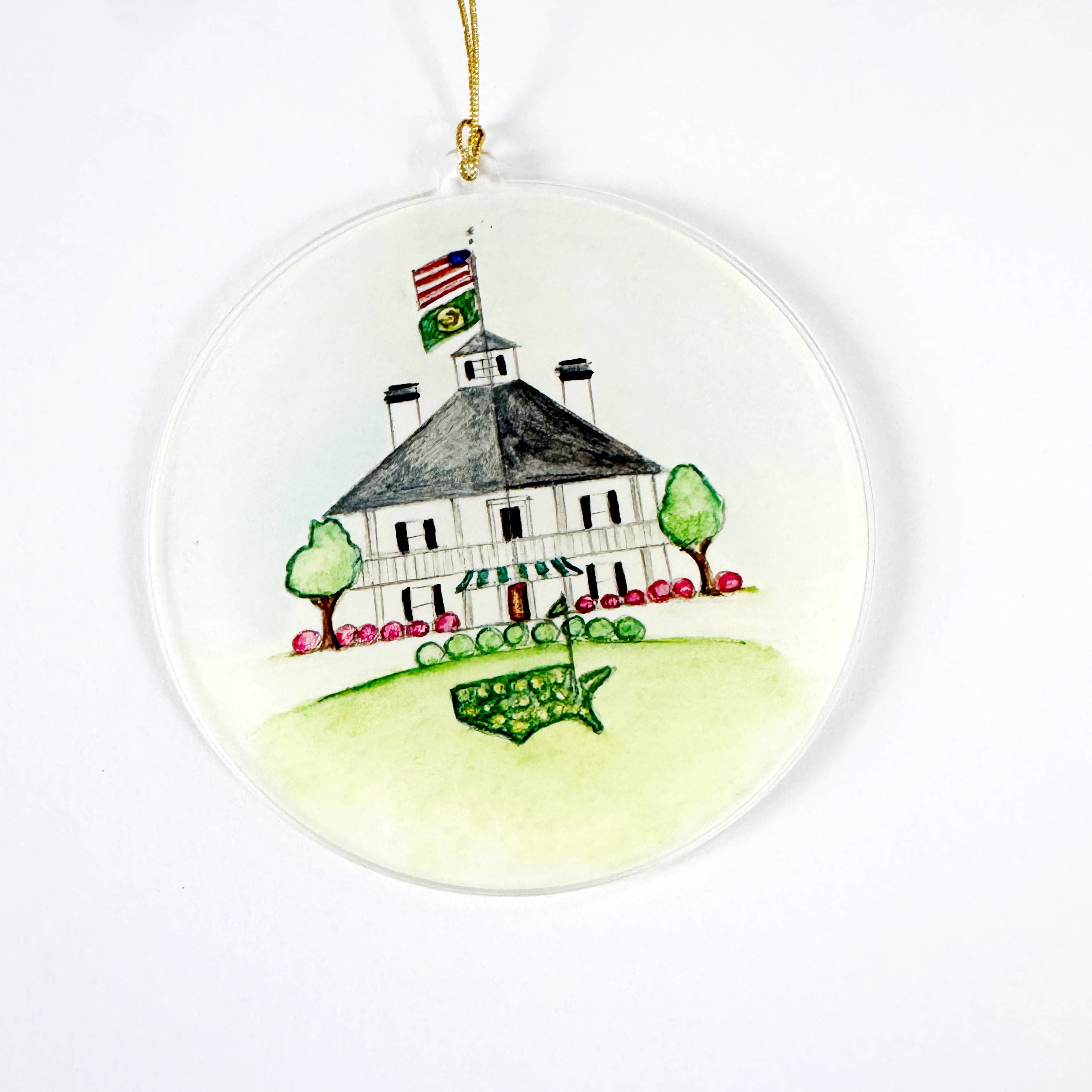 Augusta, GA Acrylic Ornament