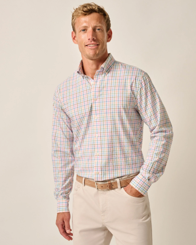 Kyler Performance Button Up Shirt