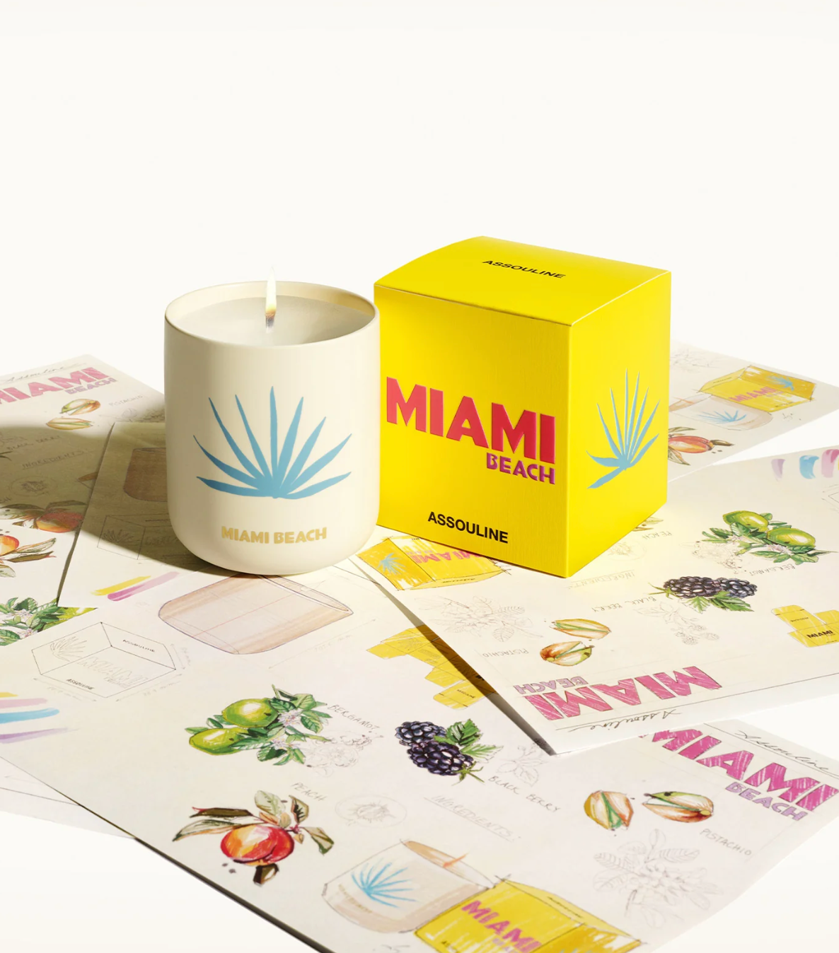 Miami Beach-Travel From Home Scented Candle