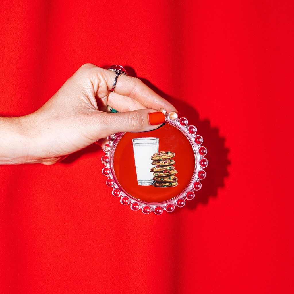 Milk & Cookies Trinket Dish