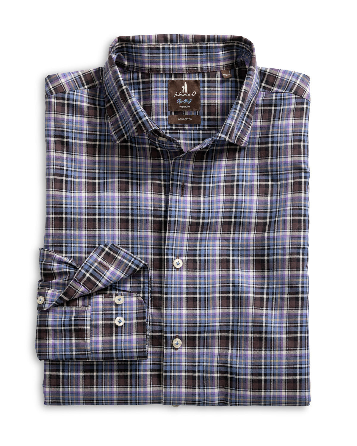 MERCED MULTI CHECK Top Shelf Cotton Button Down Shirt