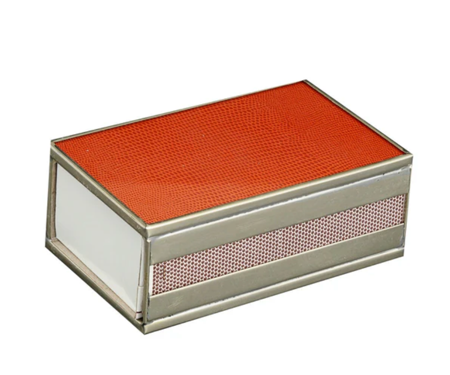 Orange Skin Matchbox Cover