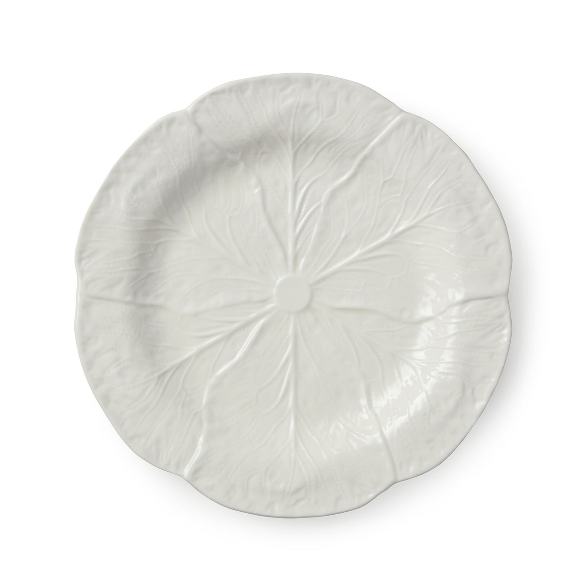 Le Jardin Cabbage Salad Plate - White