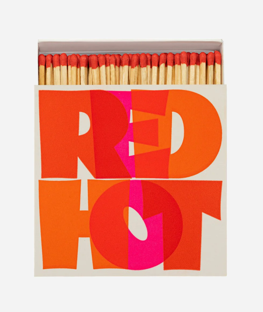 Red Hot by Pressink matches