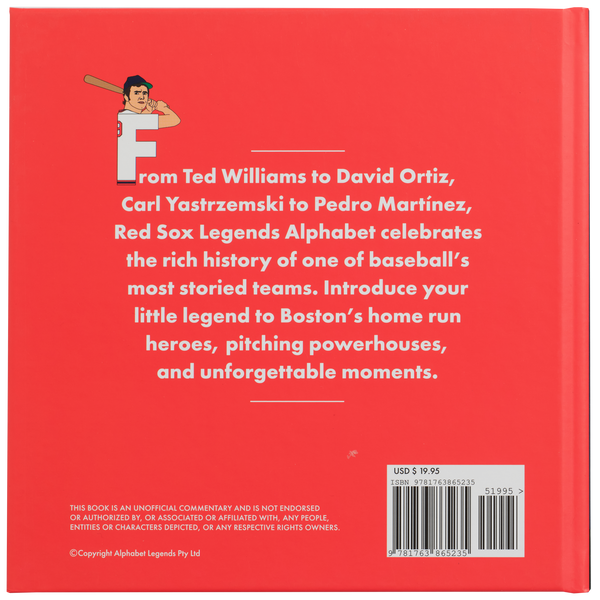 Red Sox Legends Alphabet