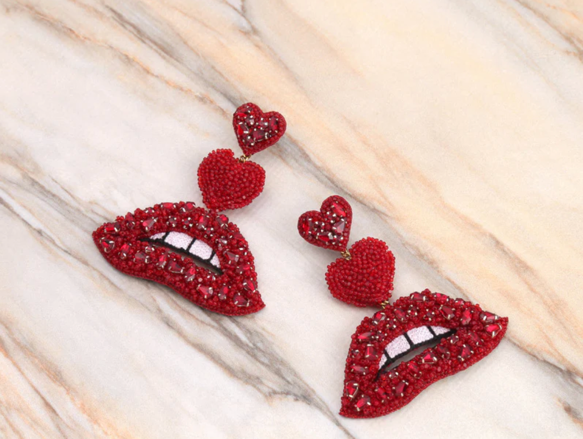 Lips Earrings