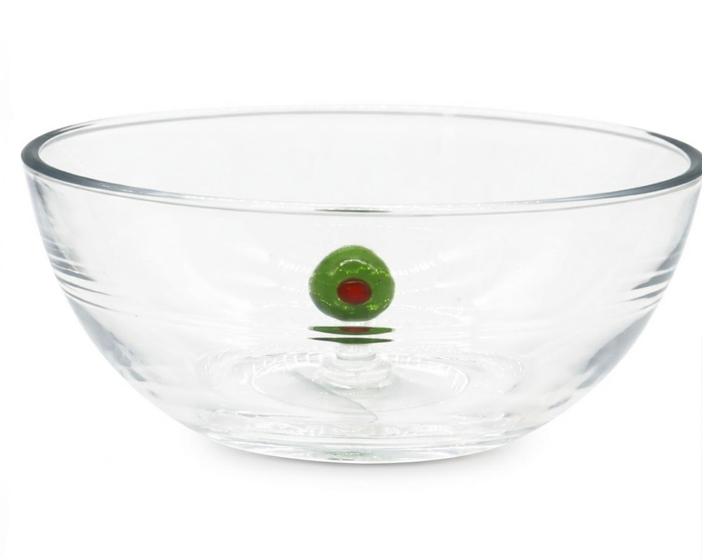 Glass Chili Pepper Bowl