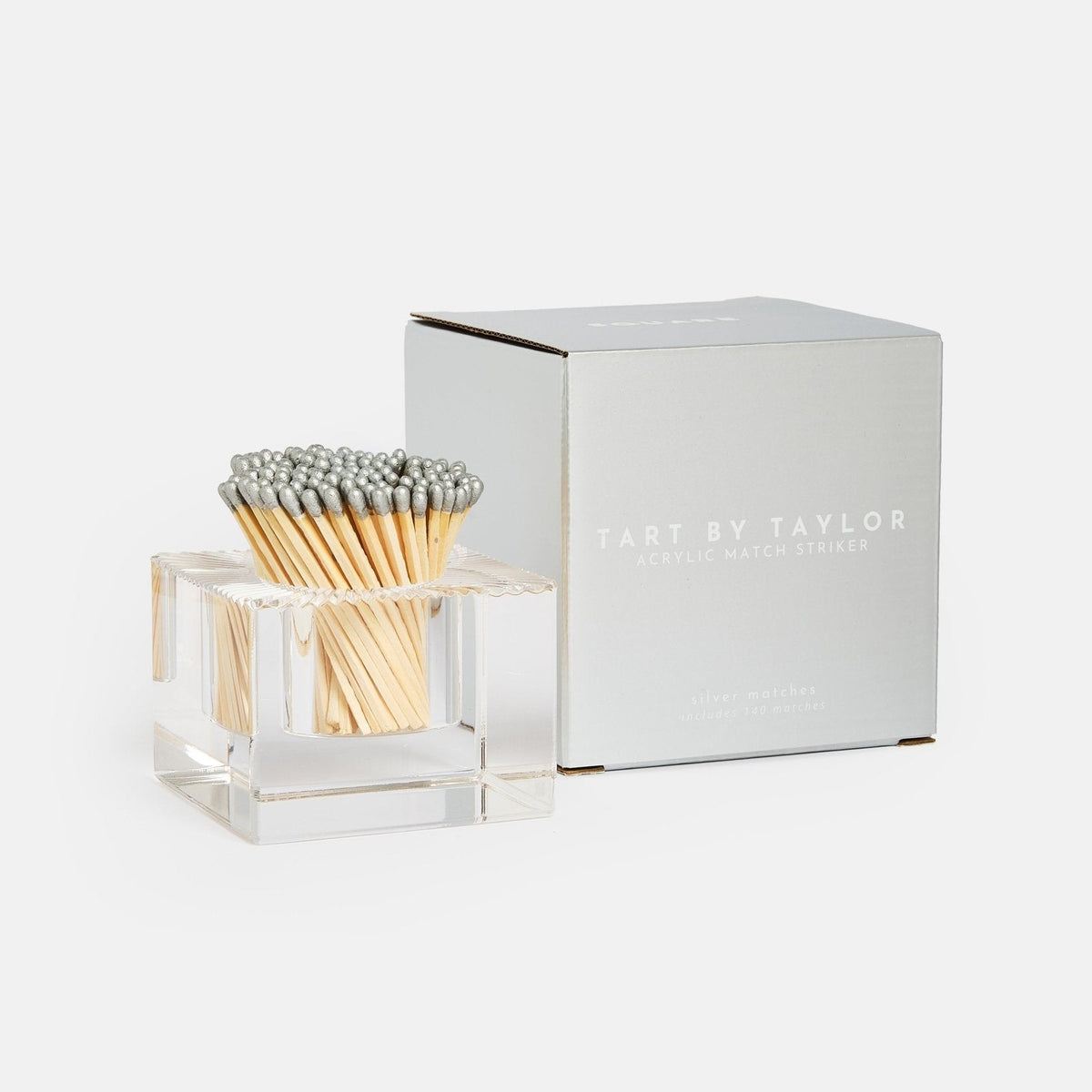 Square Match Striker in Silver