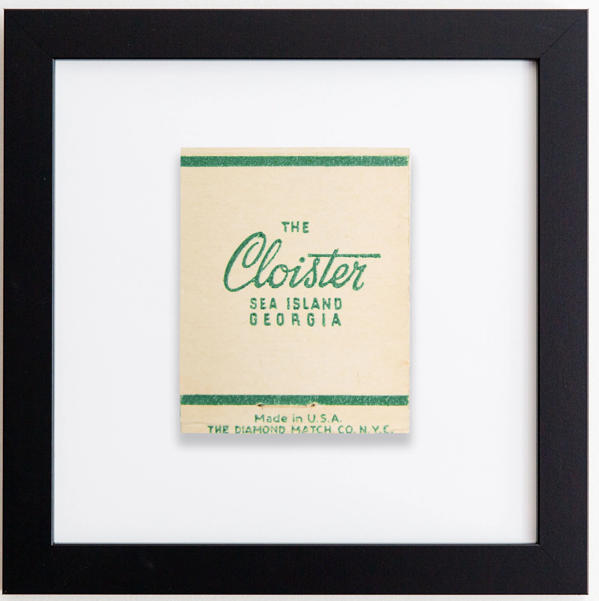 Sea Island The Cloister Cream (Black Frame)