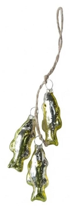 Triple Fish Ornament