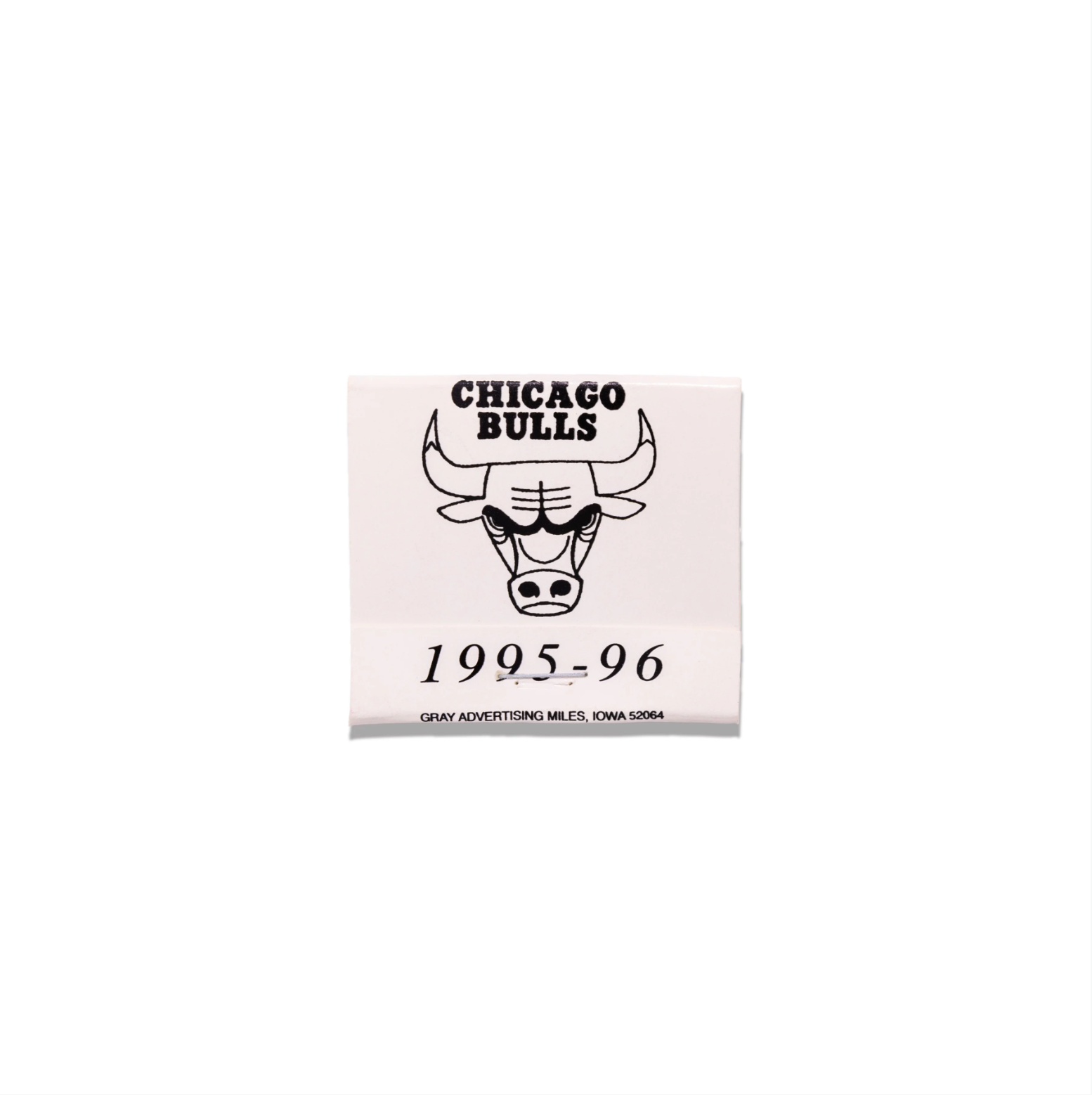 Chicago Bulls Matchbook Print - Print Only
