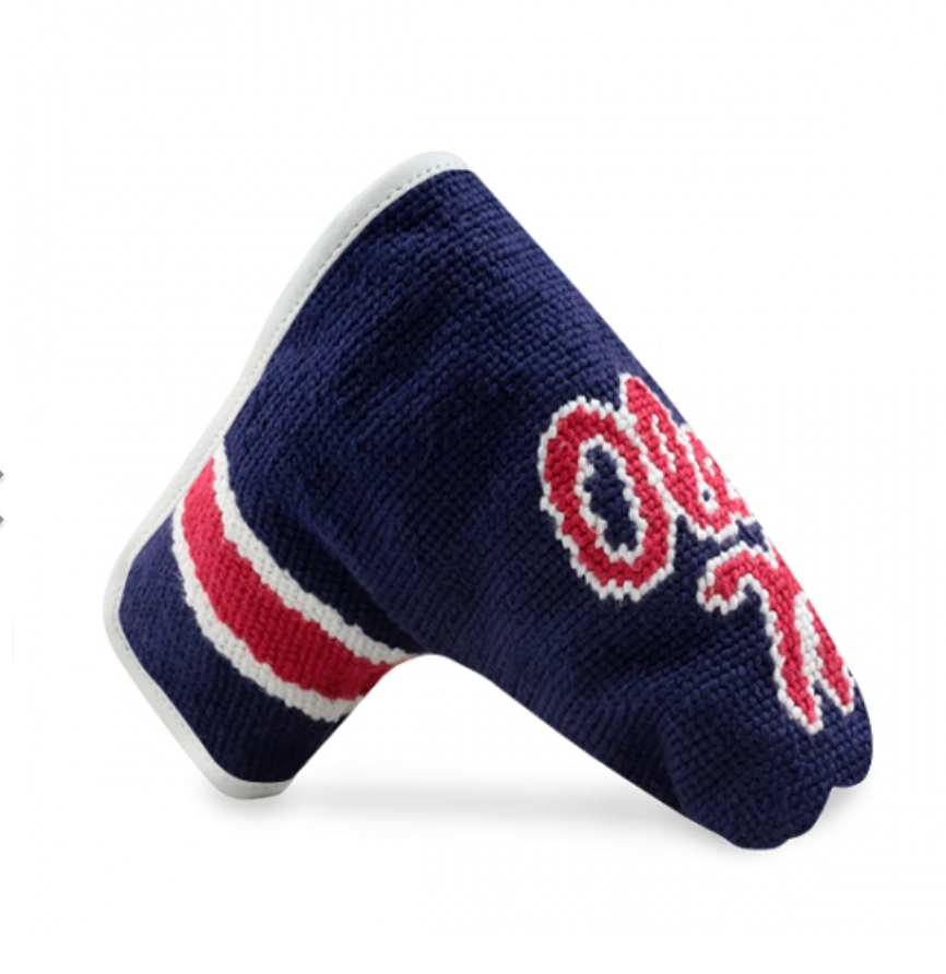 Ole Miss Needlepoint Putter Headcover