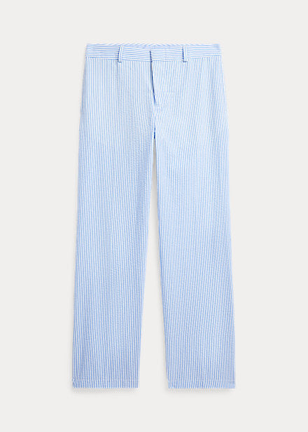 Boys Seersucker Trousers