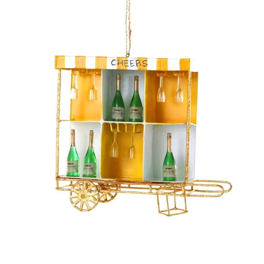 Cheers! Champagne Cart