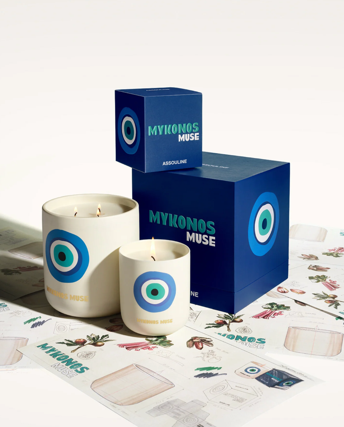 XL Mykonos Gypset - Travel from Home Candle