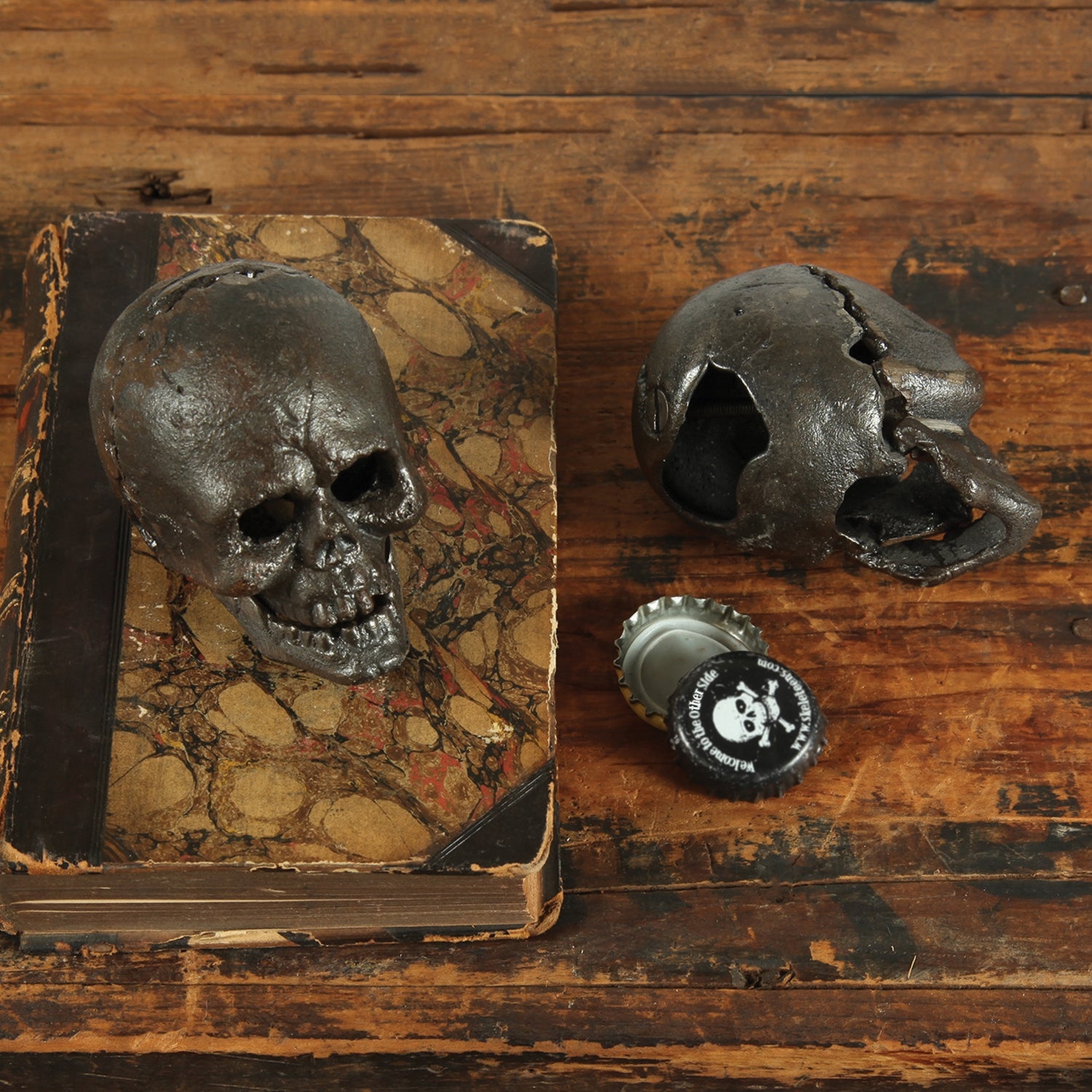 Skull Bottle Opener- Cast Iron