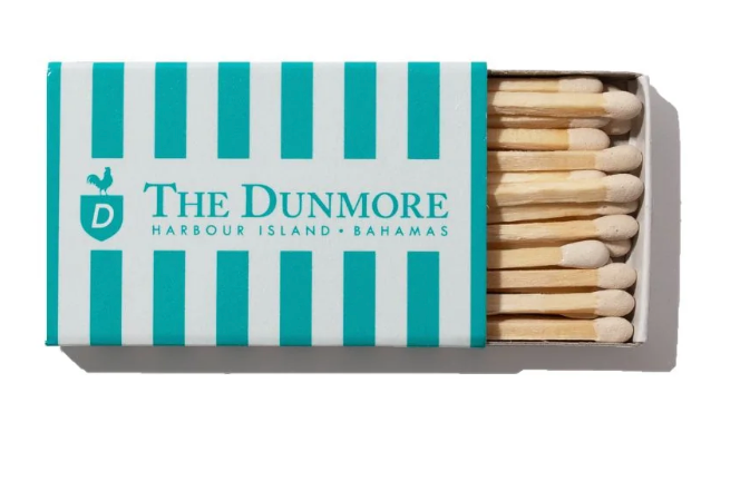 The Dunmore Matchbook Print - Print Only