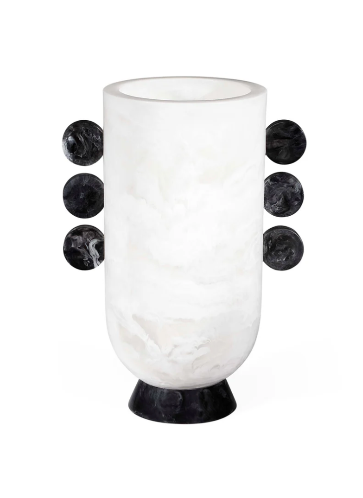 Mustique Urn in Black & White