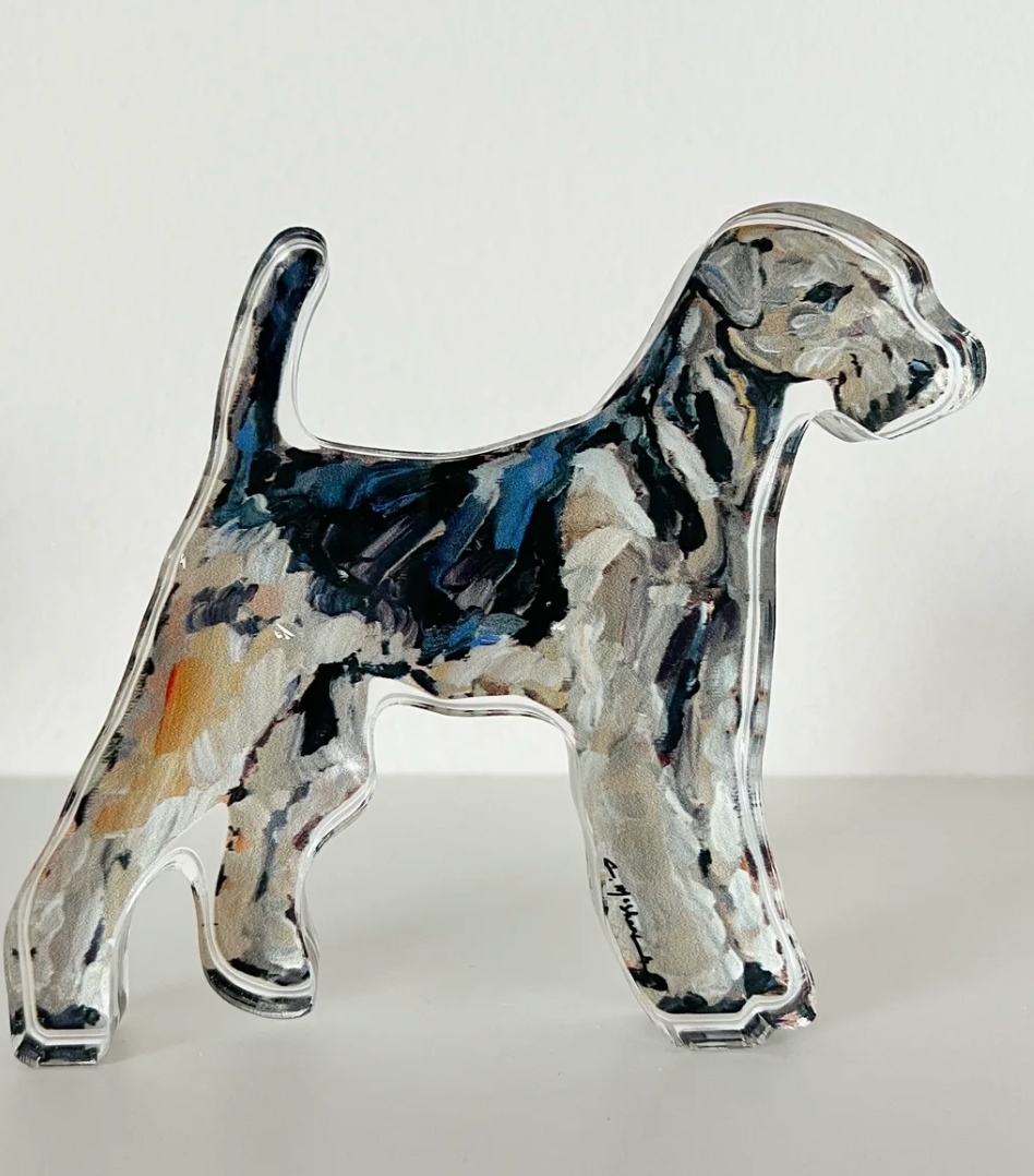 Airedale Acrylic Cut-out