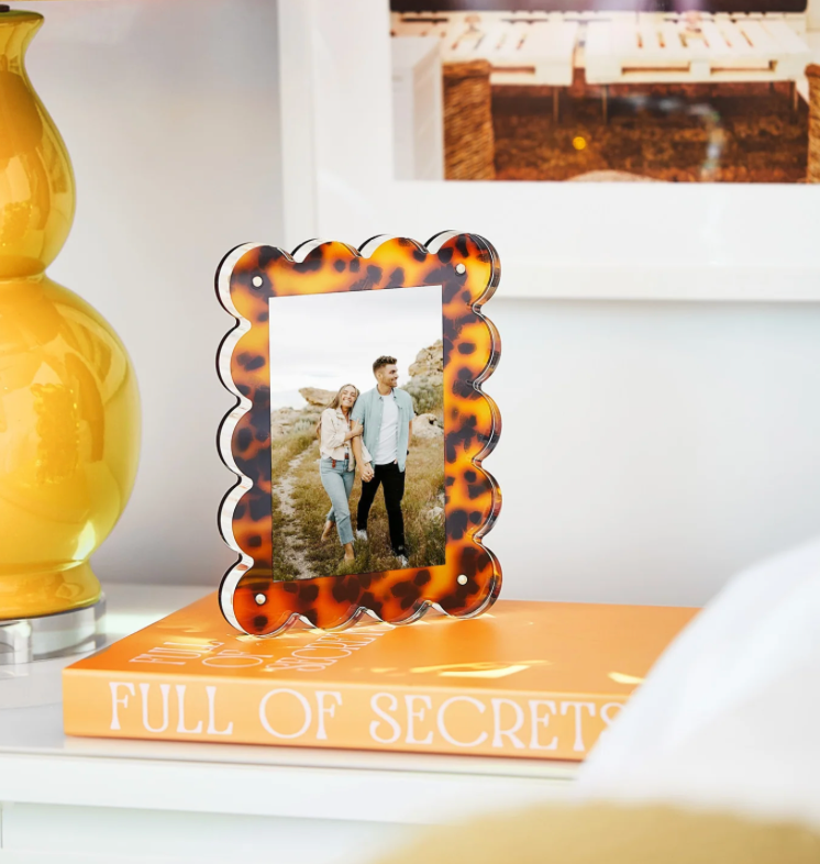 Tortoise Acrylic Picture Frame