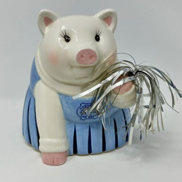 Vintage UNC Cheerleader Piggy Bank