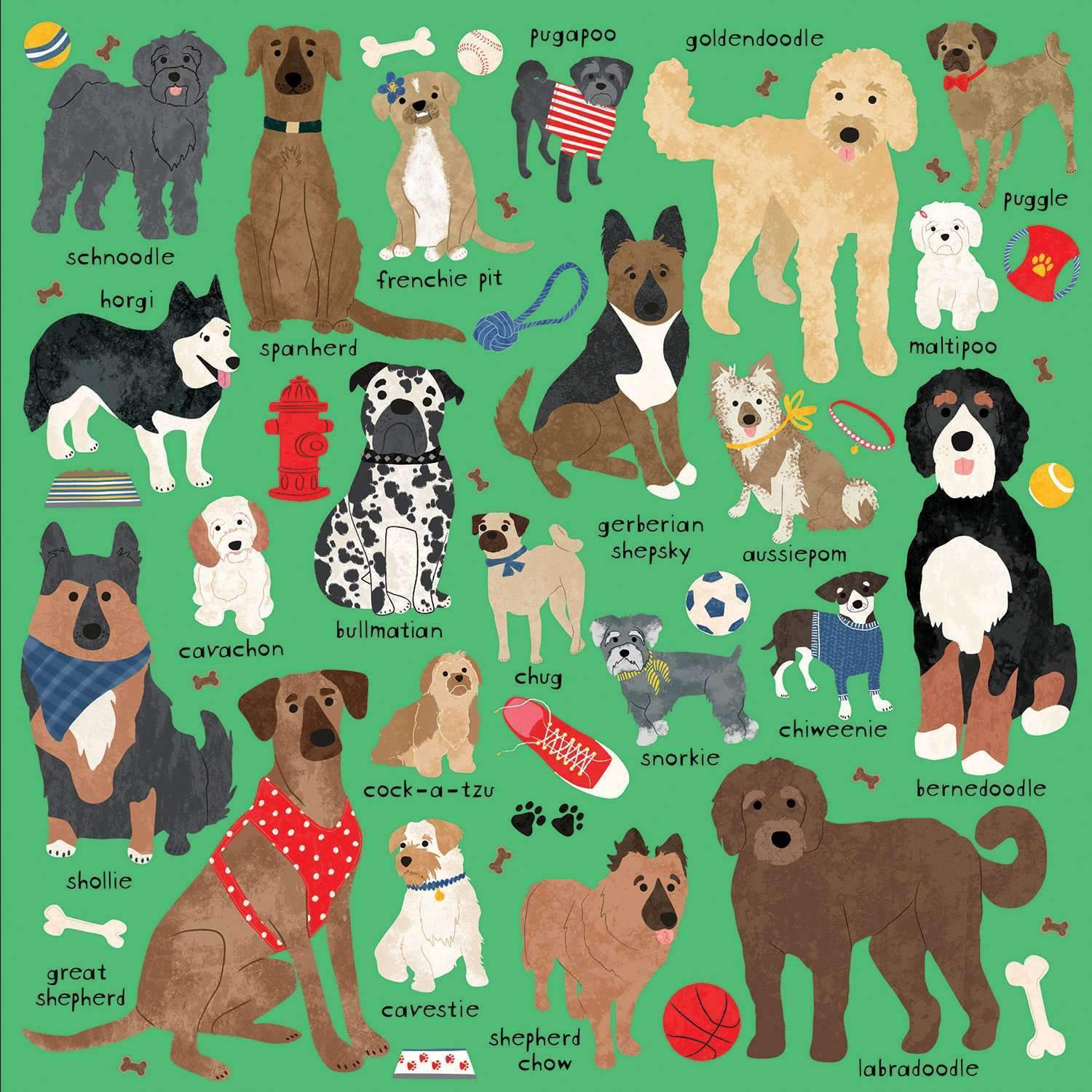 Doodle Dogs Puzzle