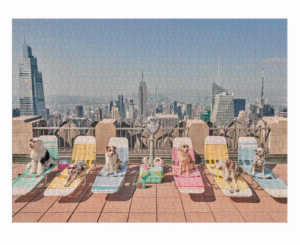 Gray Malin Dogs of New York Puzzle
