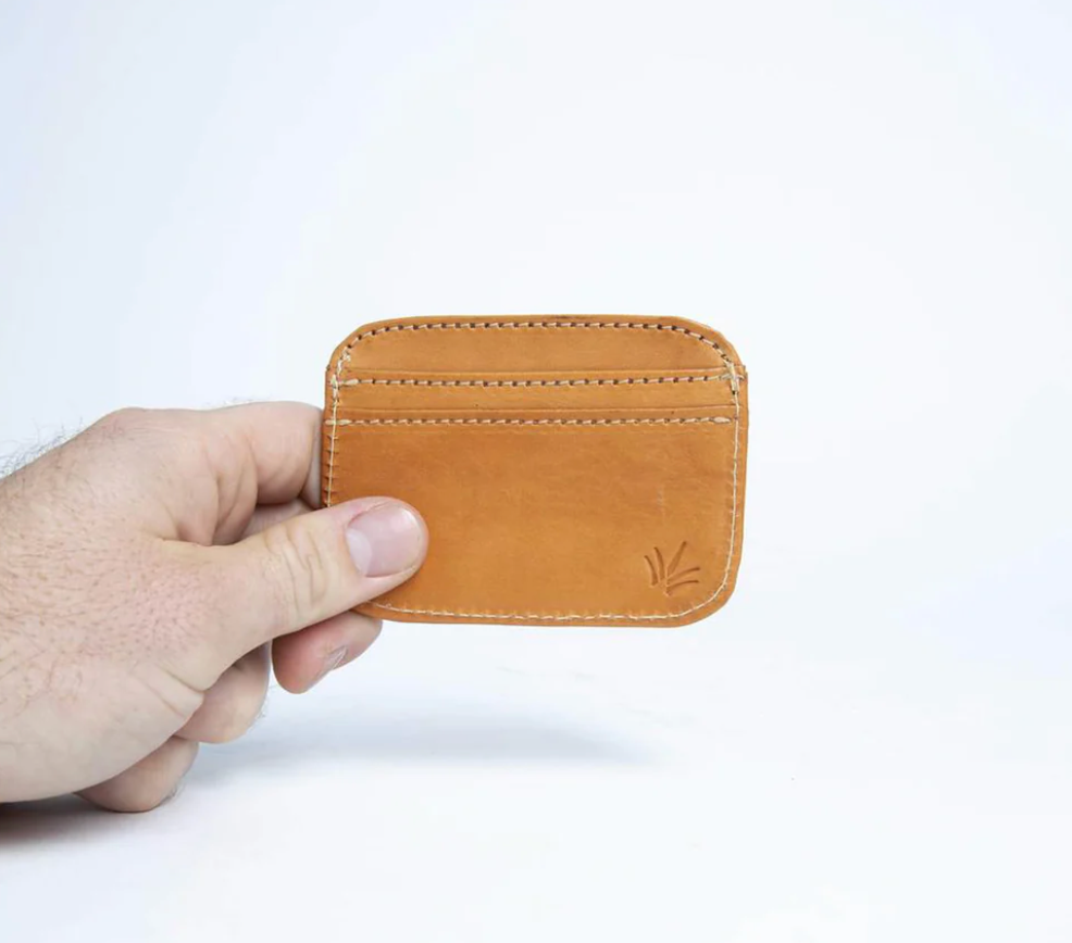 Tan Card wallet