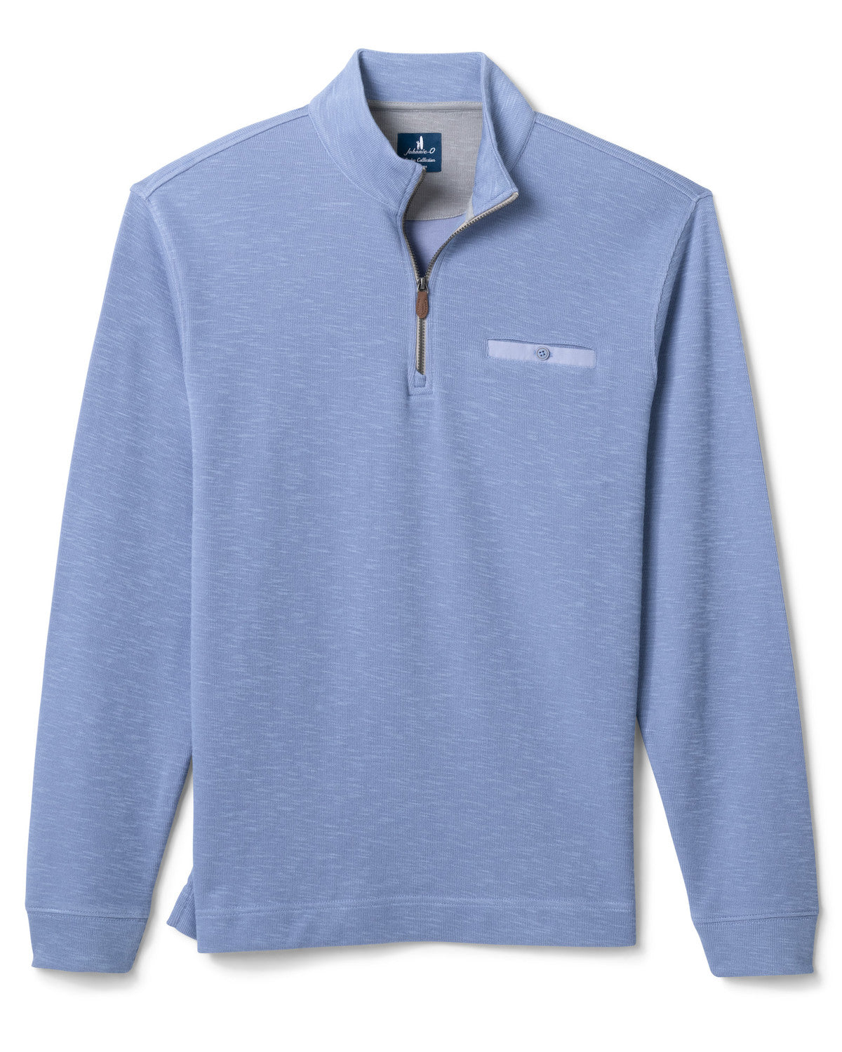 Flame Stitch Quarter Zip Pullover
