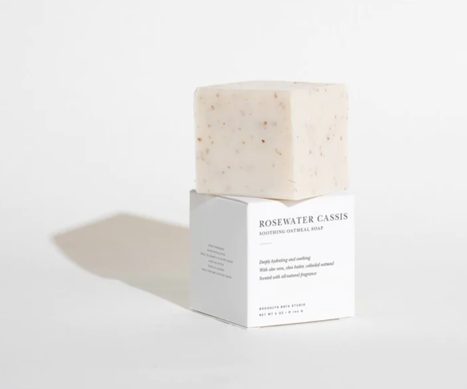 Rosewater Cassis Oatmeal Bar Soap