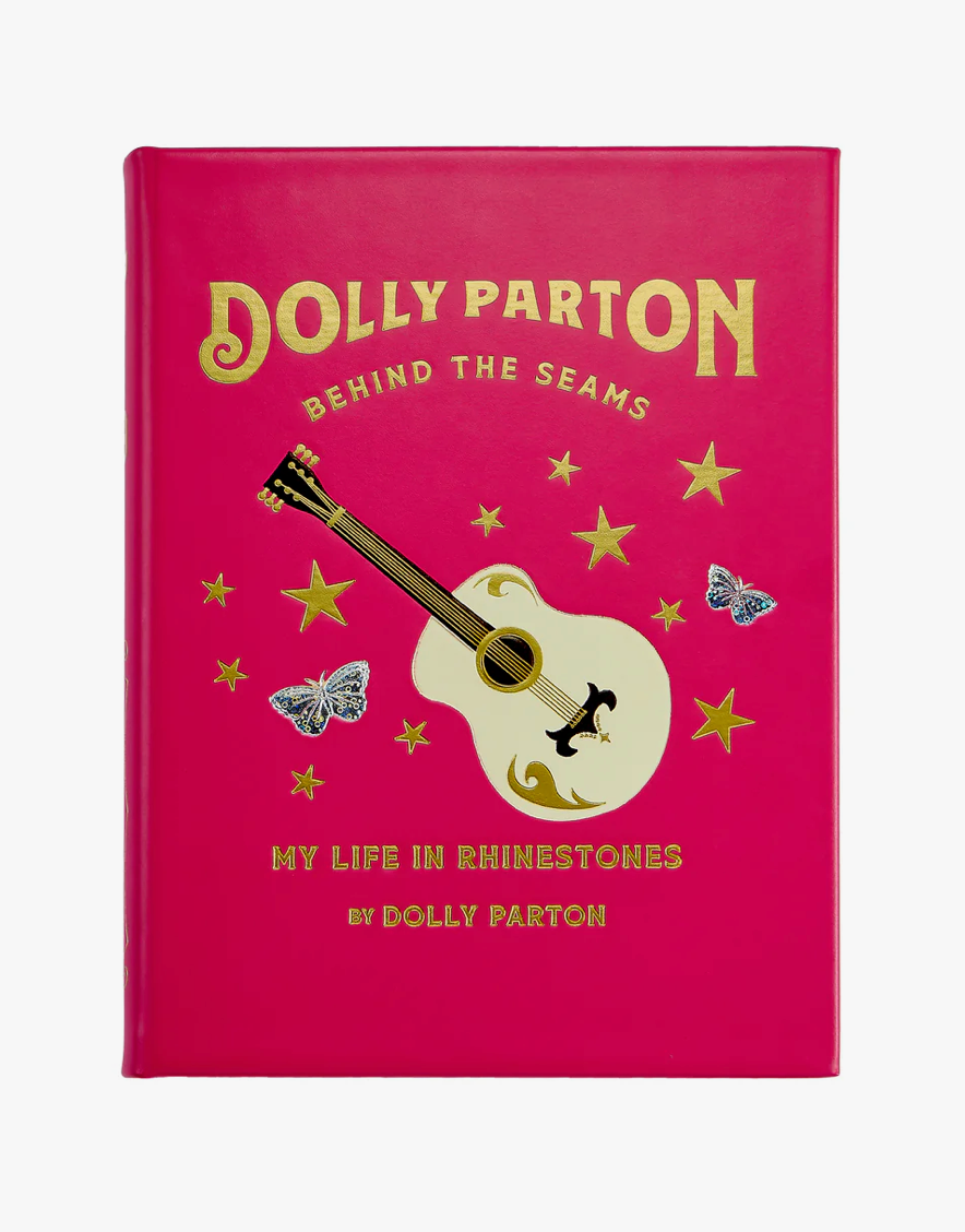 Dolly Parton Behind The Seams Leather Bound