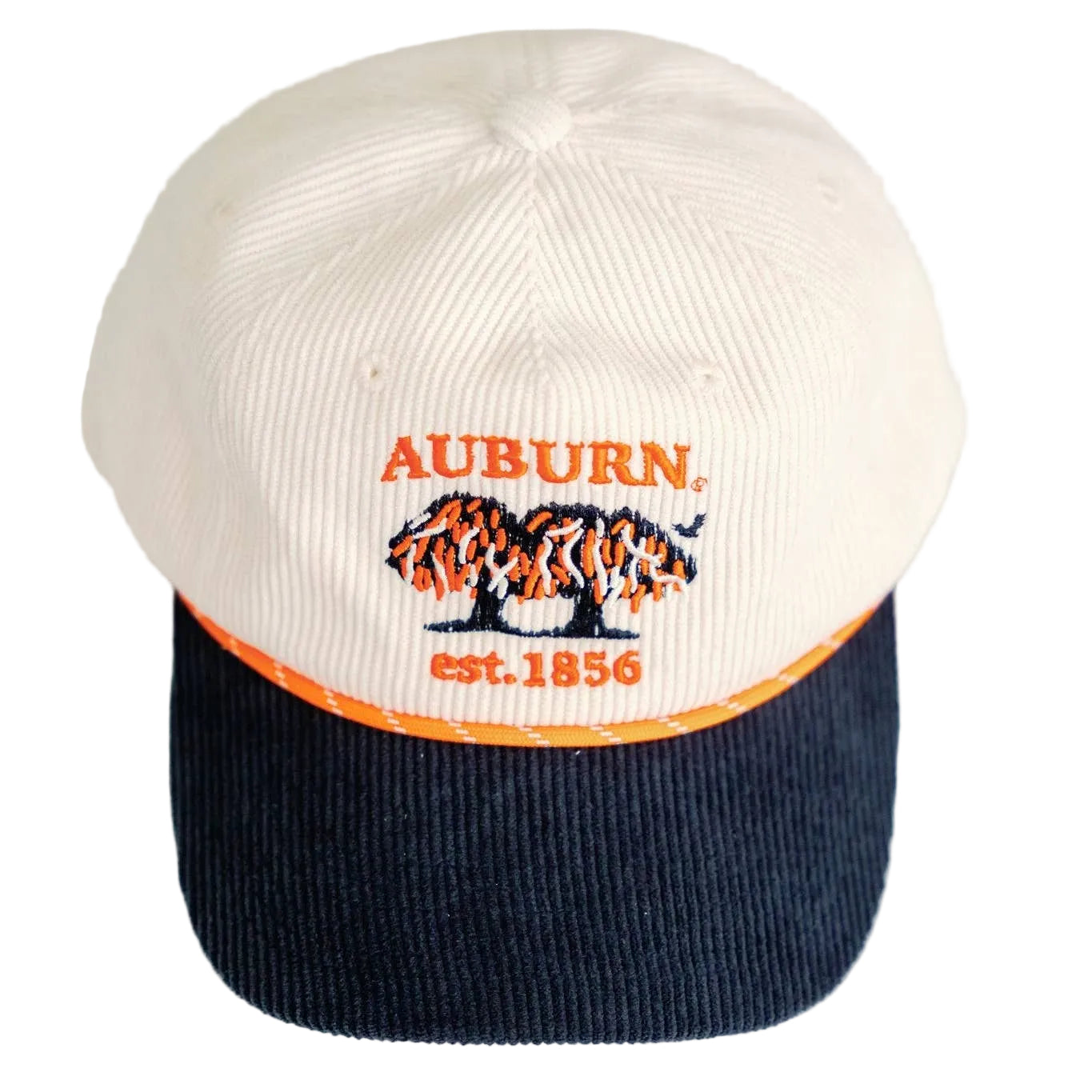 Cap with Auburn logo and text on a white background