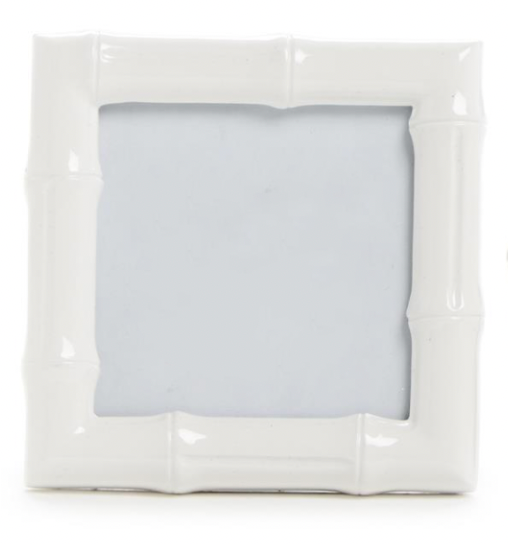 High Gloss Faux Bamboo Photo Frame - Square