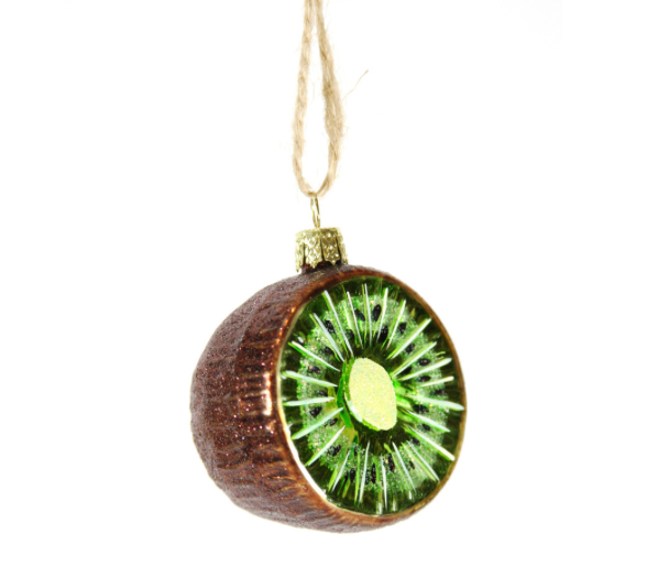 Sliced Kiwi Ornament